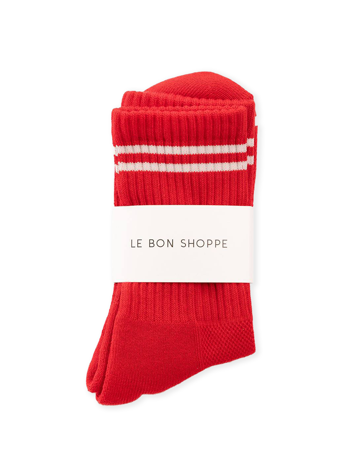 boyfriend socks in red