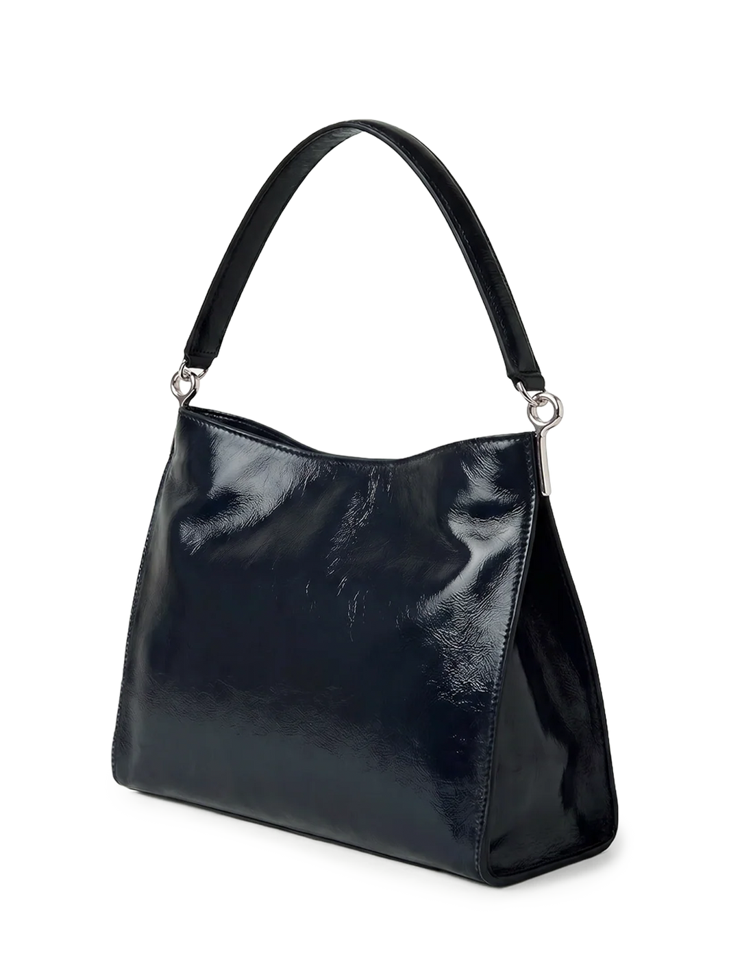 crinkle vida bag in navy