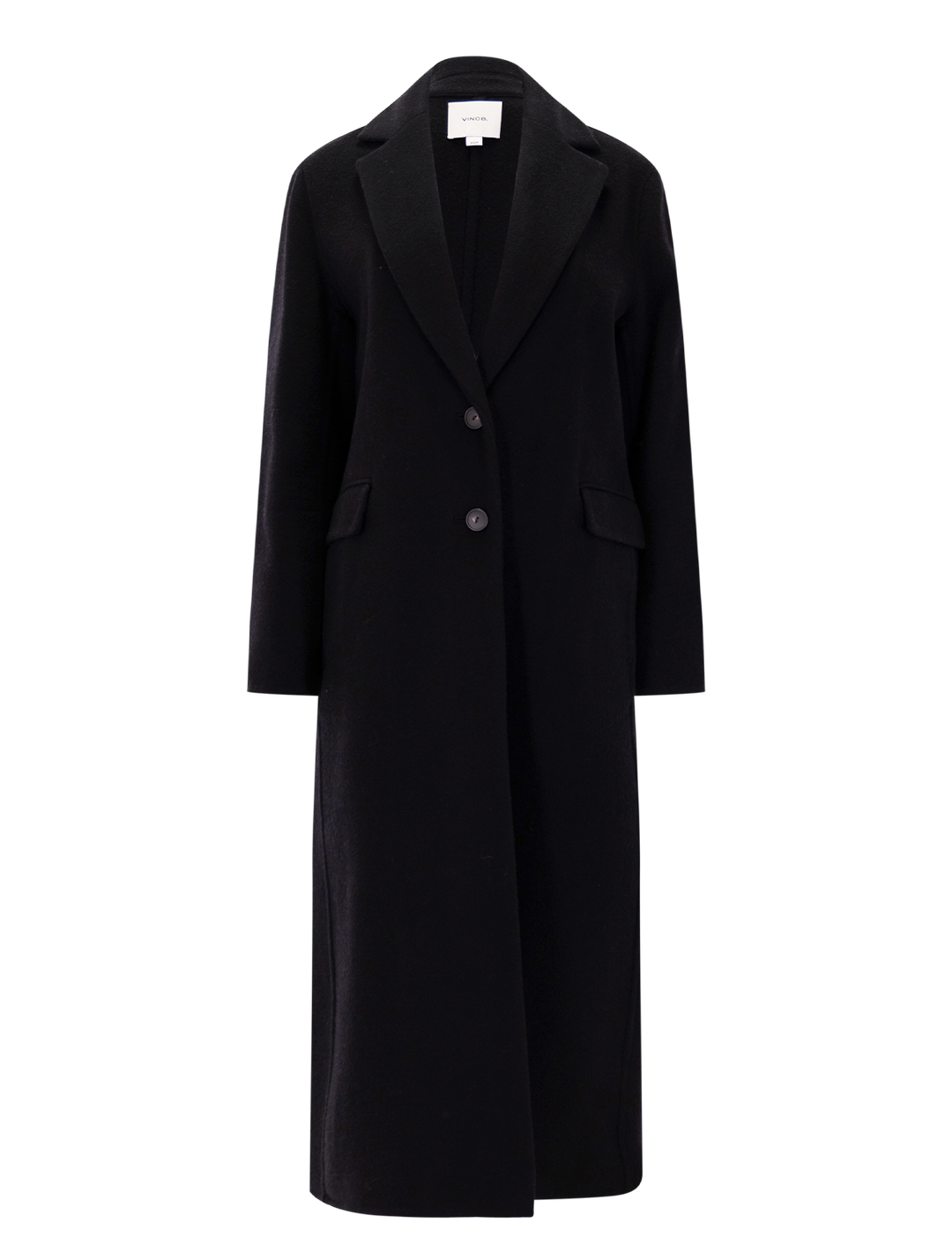 classic coat in black
