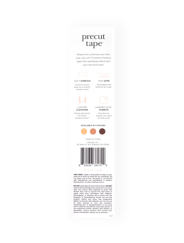 nippies precut boob tape | creme