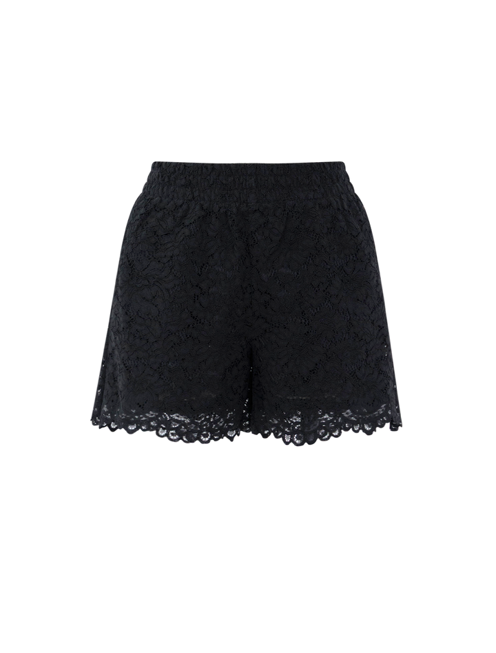 kam short in black lace