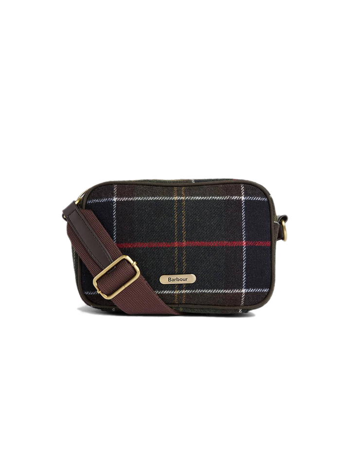 contine tartan mini crossbody bag