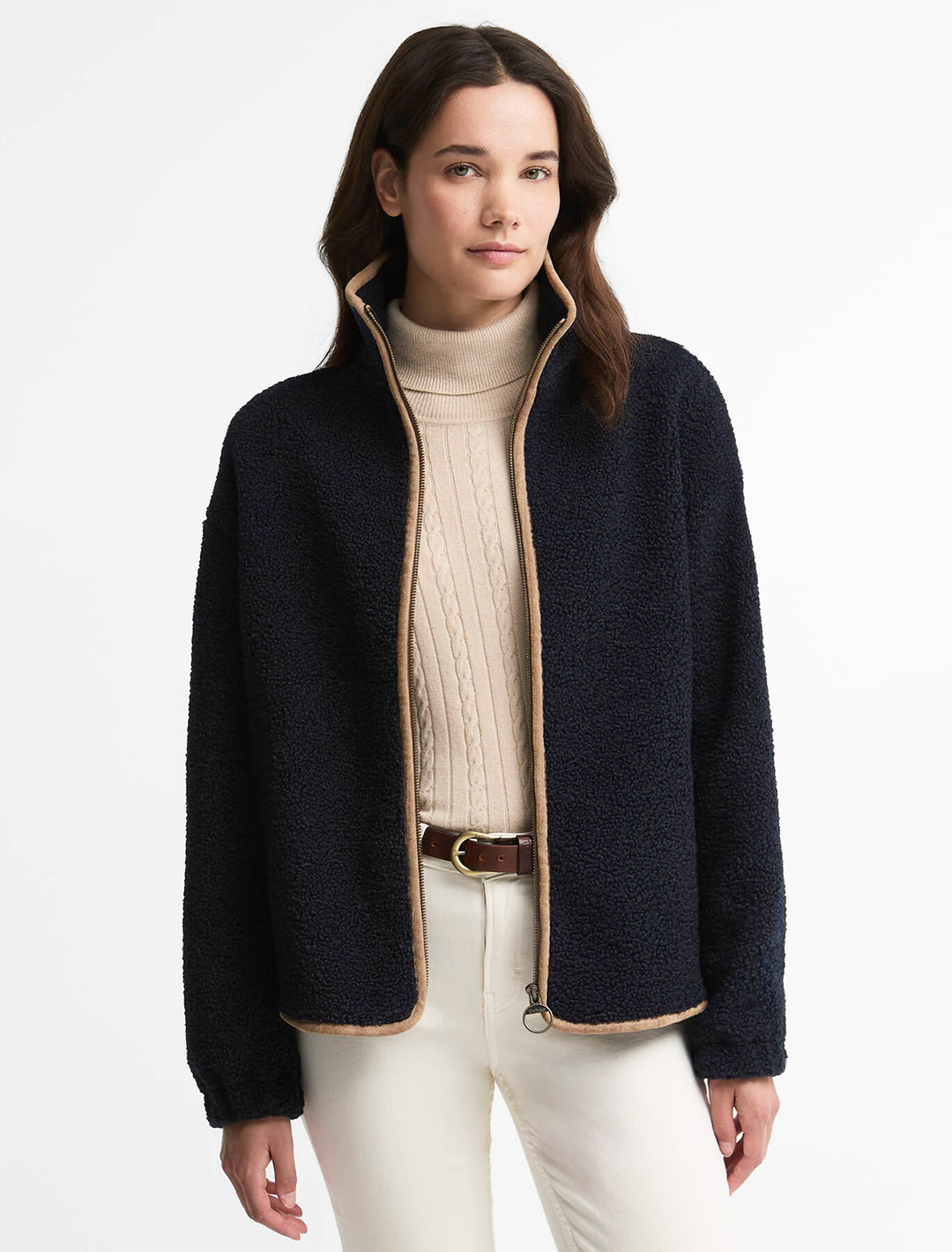 homeswood fleece in dark navy