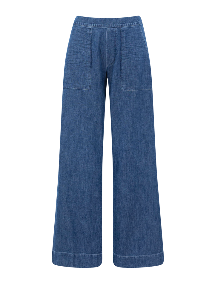 madeline denim pant in indigo