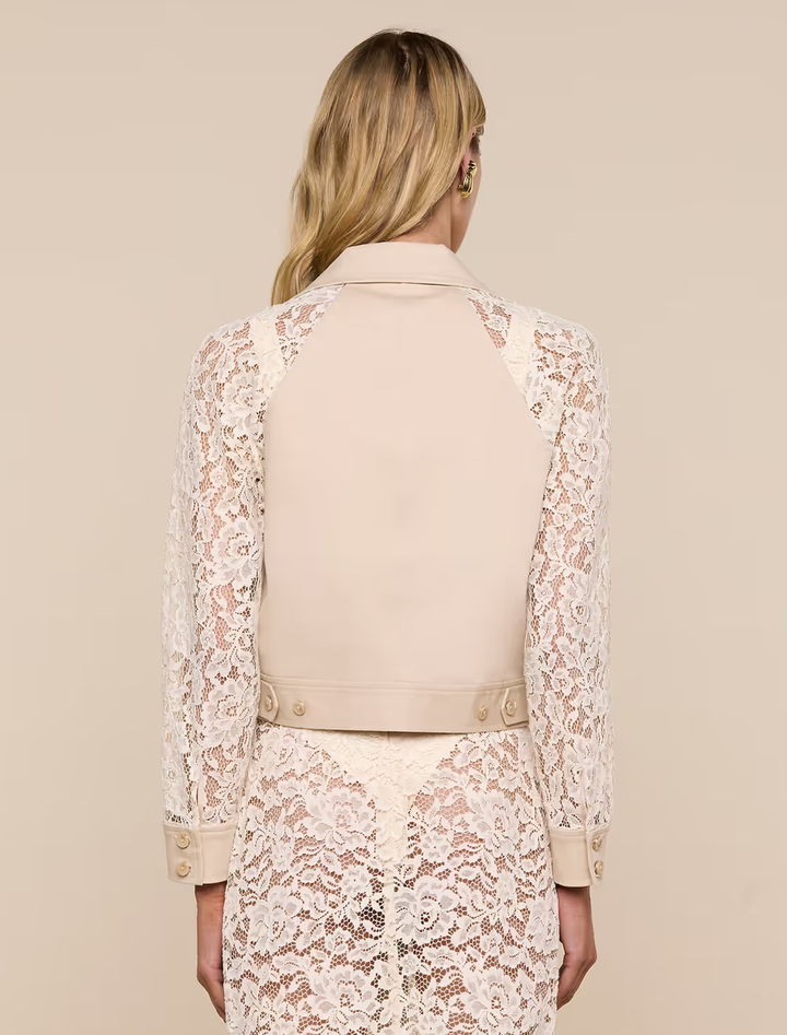 novelle lace trench