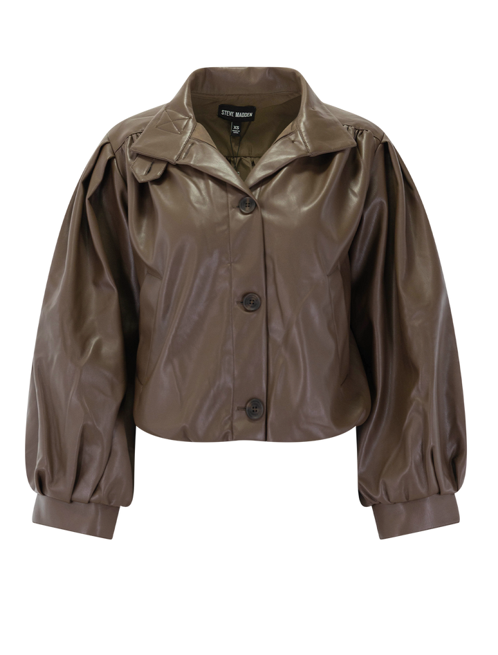 deedee jacket in coco brown