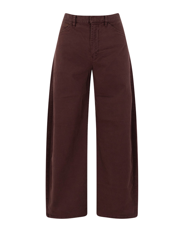 tribeca pant in cabernet