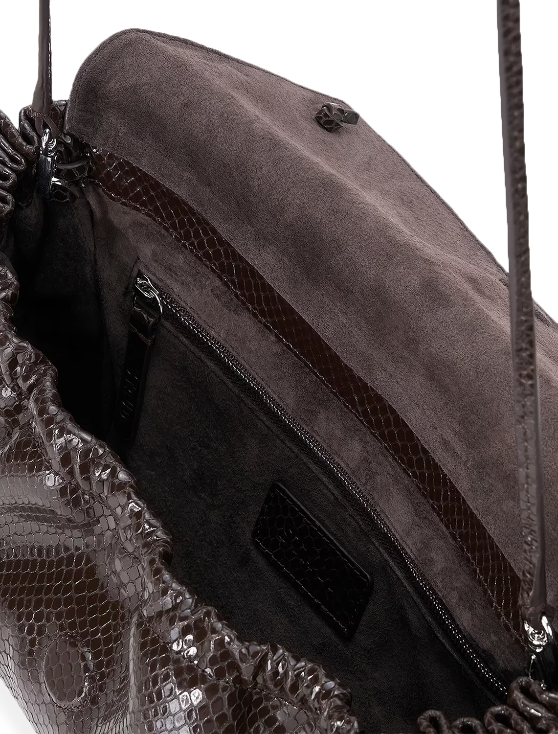 cy bag in espresso snake