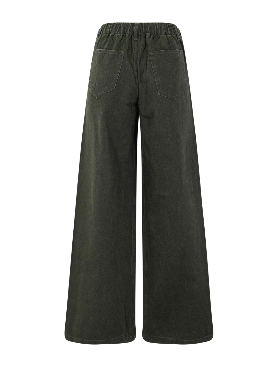 washed twill pant in juniper