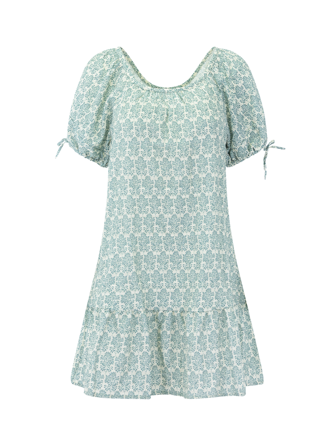 clio dress in olivia print