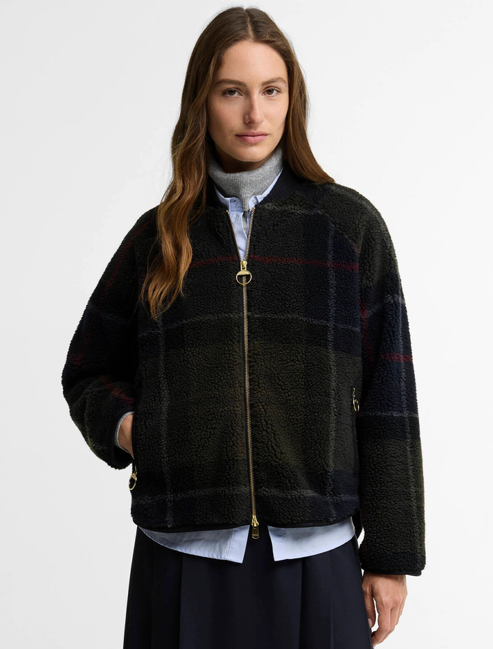 kirklees fleece in classic tartan