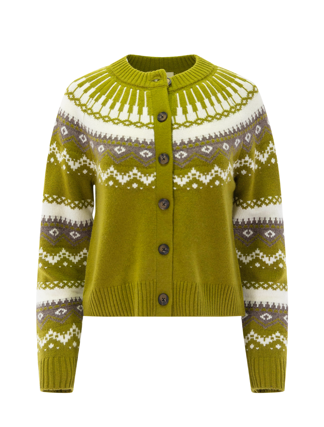 gamori cardigan in olive