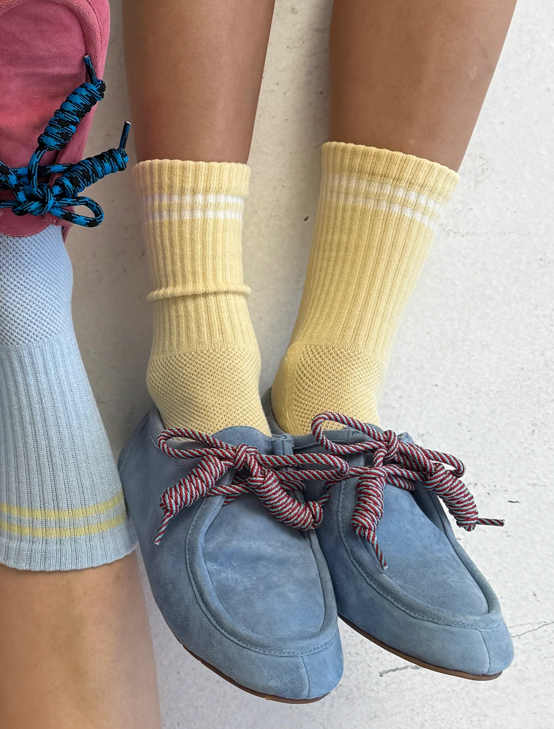 boyfriend socks in lemonade