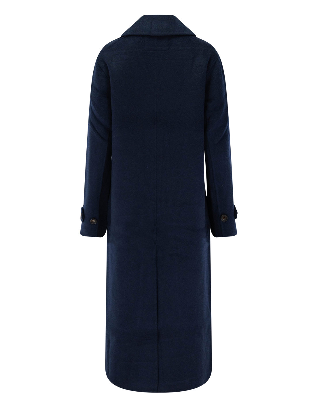 colette wool coat in navy heather