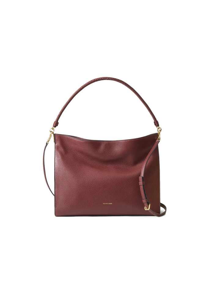 vida bag in burgundy