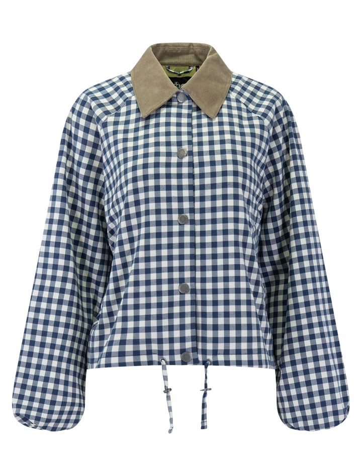 ovingham jacket in gingham