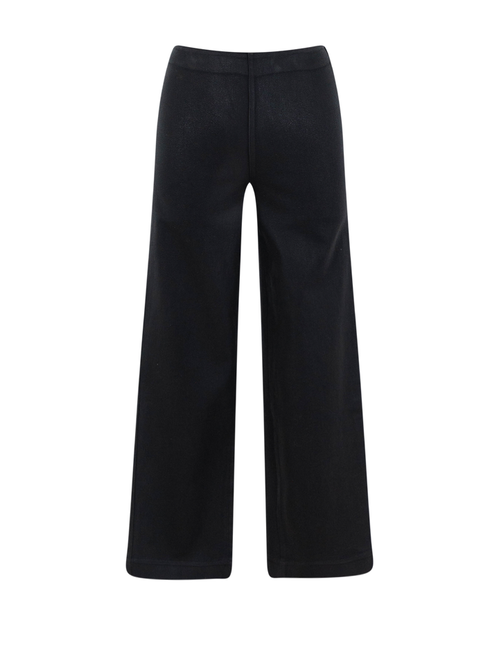 westport illusion jean in black wax