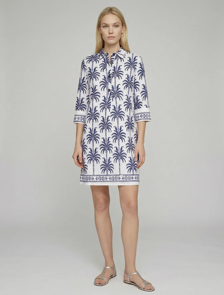 miranda palmeras tucan tunic dress