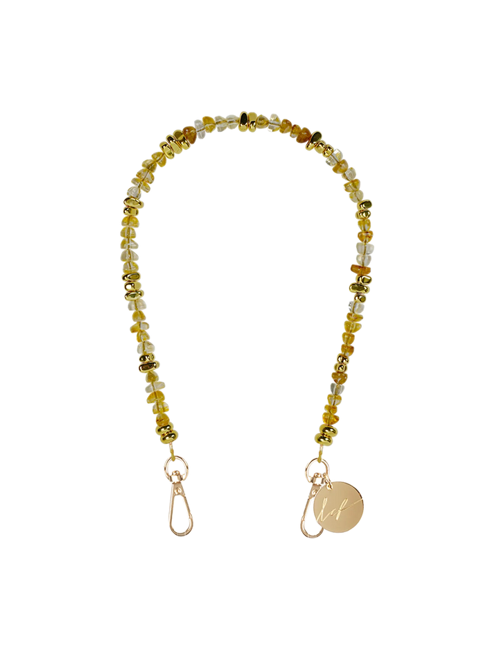 liviya strap in amber
