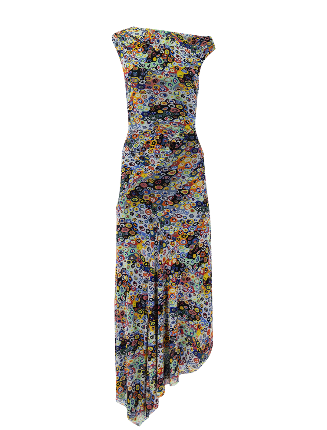 amaris dress in millefiori mosaic