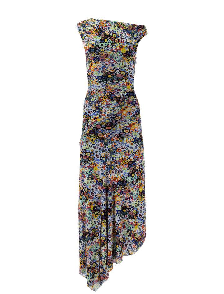 amaris dress in millefiori mosaic