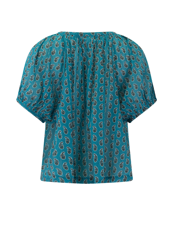 june top in alba paisley