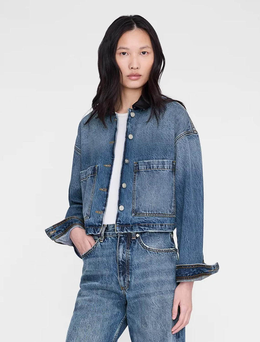 yuma jacket in cabana blue