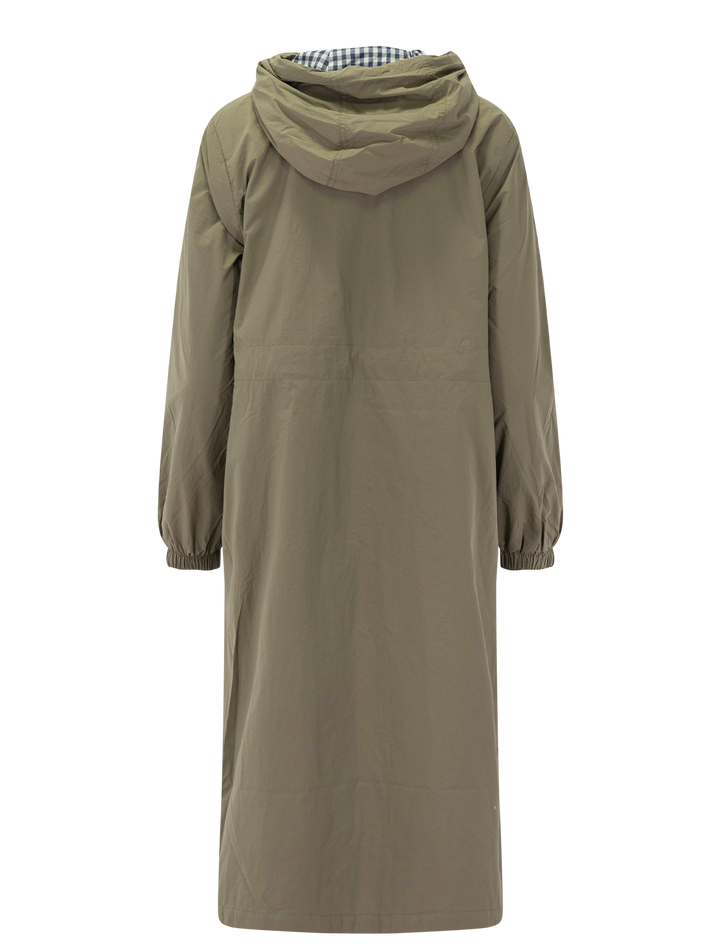 gracefield showerproof jacket in dusky green