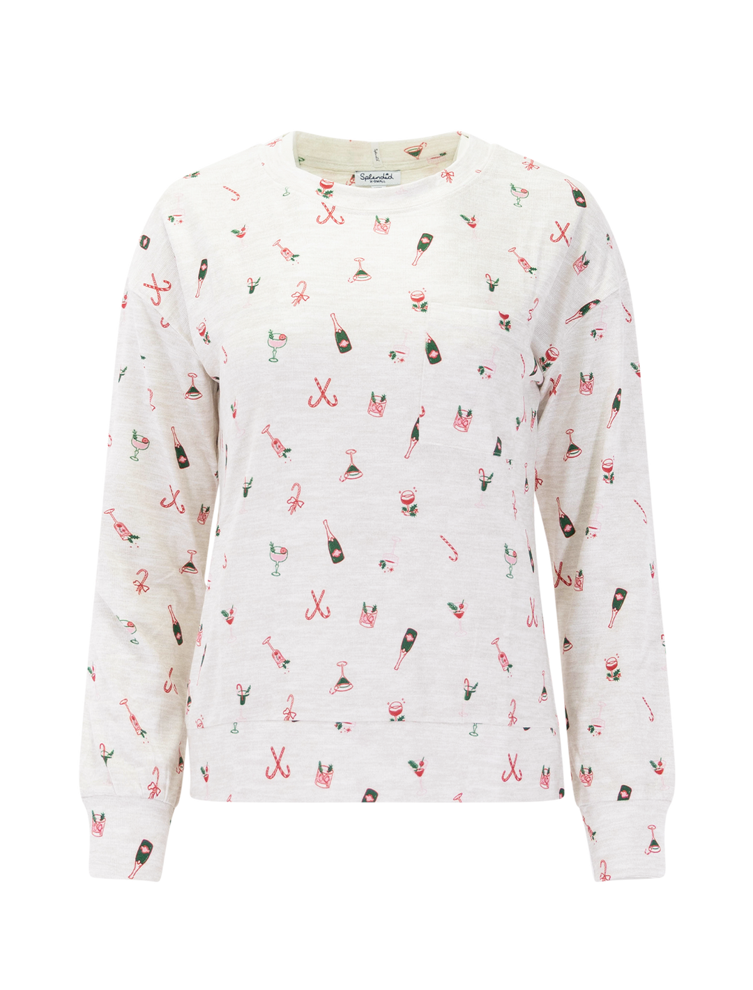 marna xmas cocktail pj set