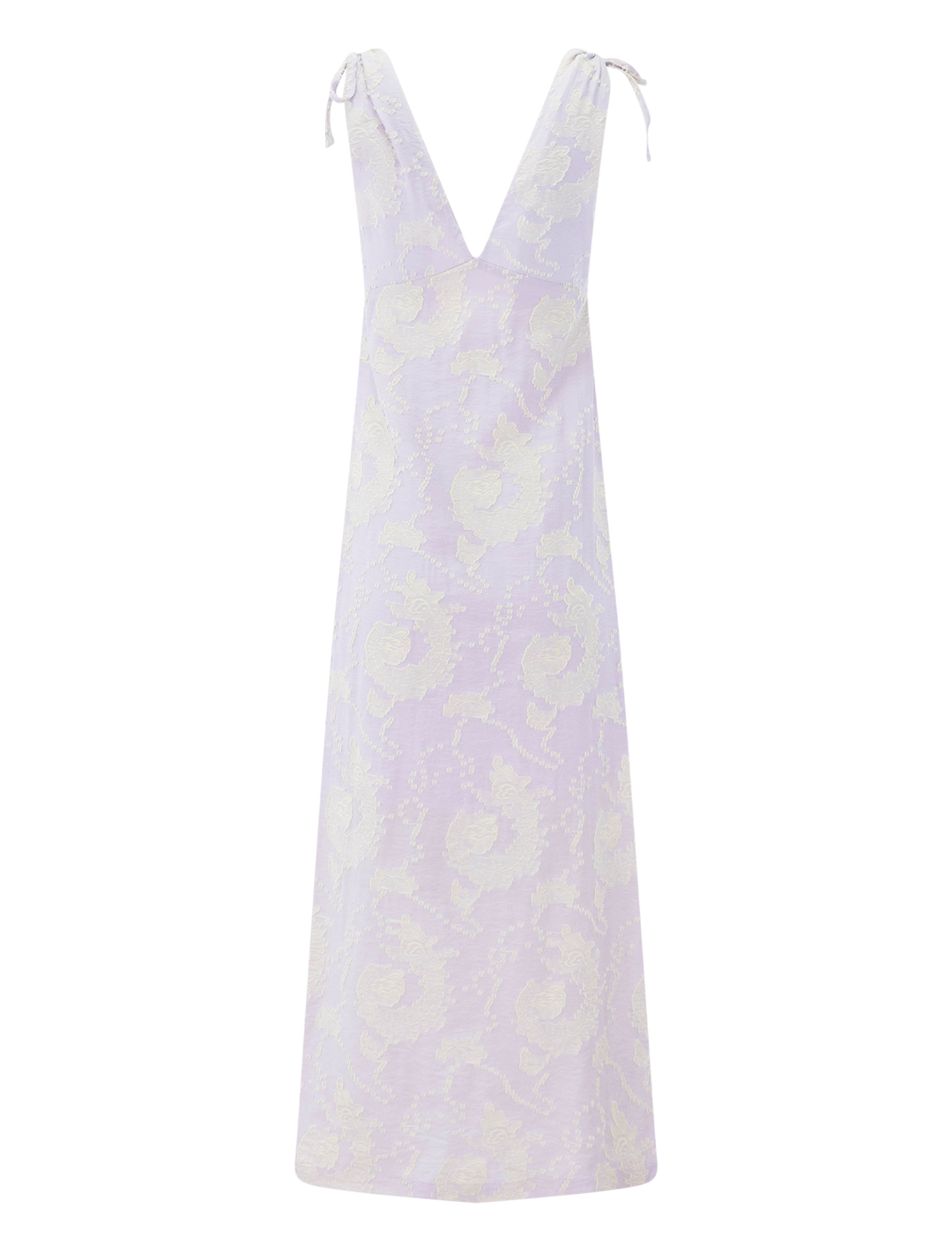ezra maxi dress in orchid paisley