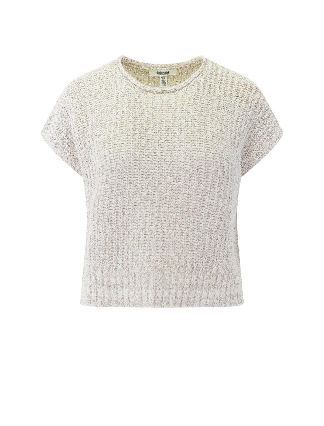 sola sweater in pale oak multi