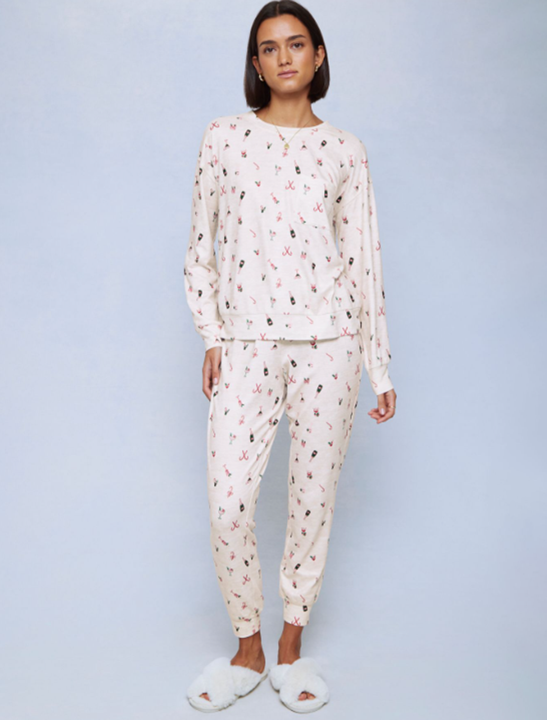 marna xmas cocktail pj set