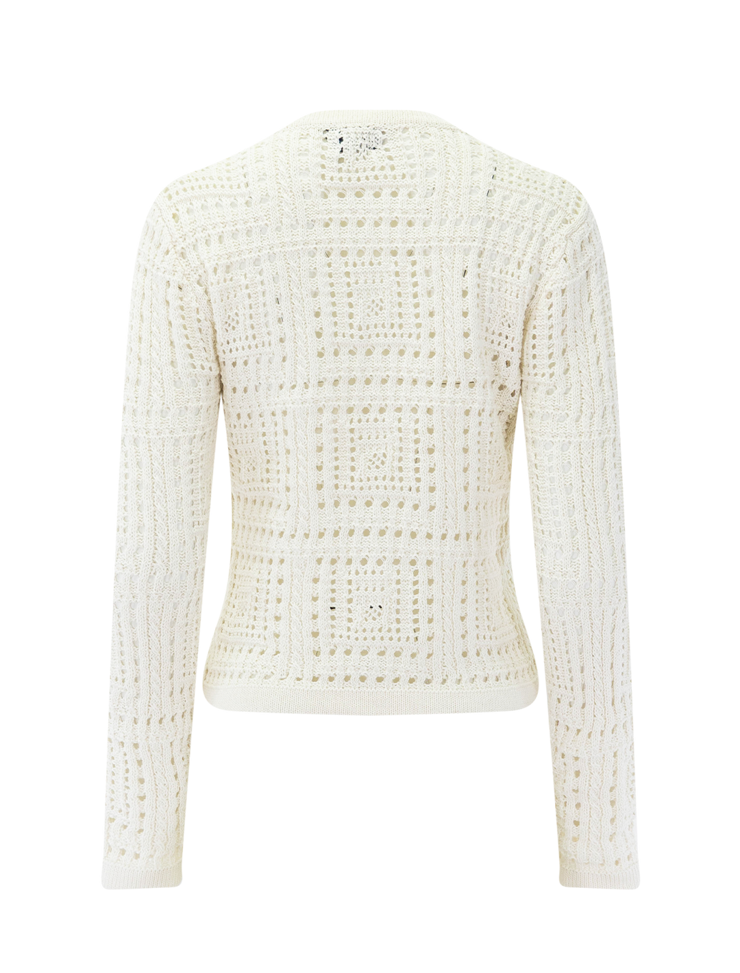 melrose cardi in gardenia