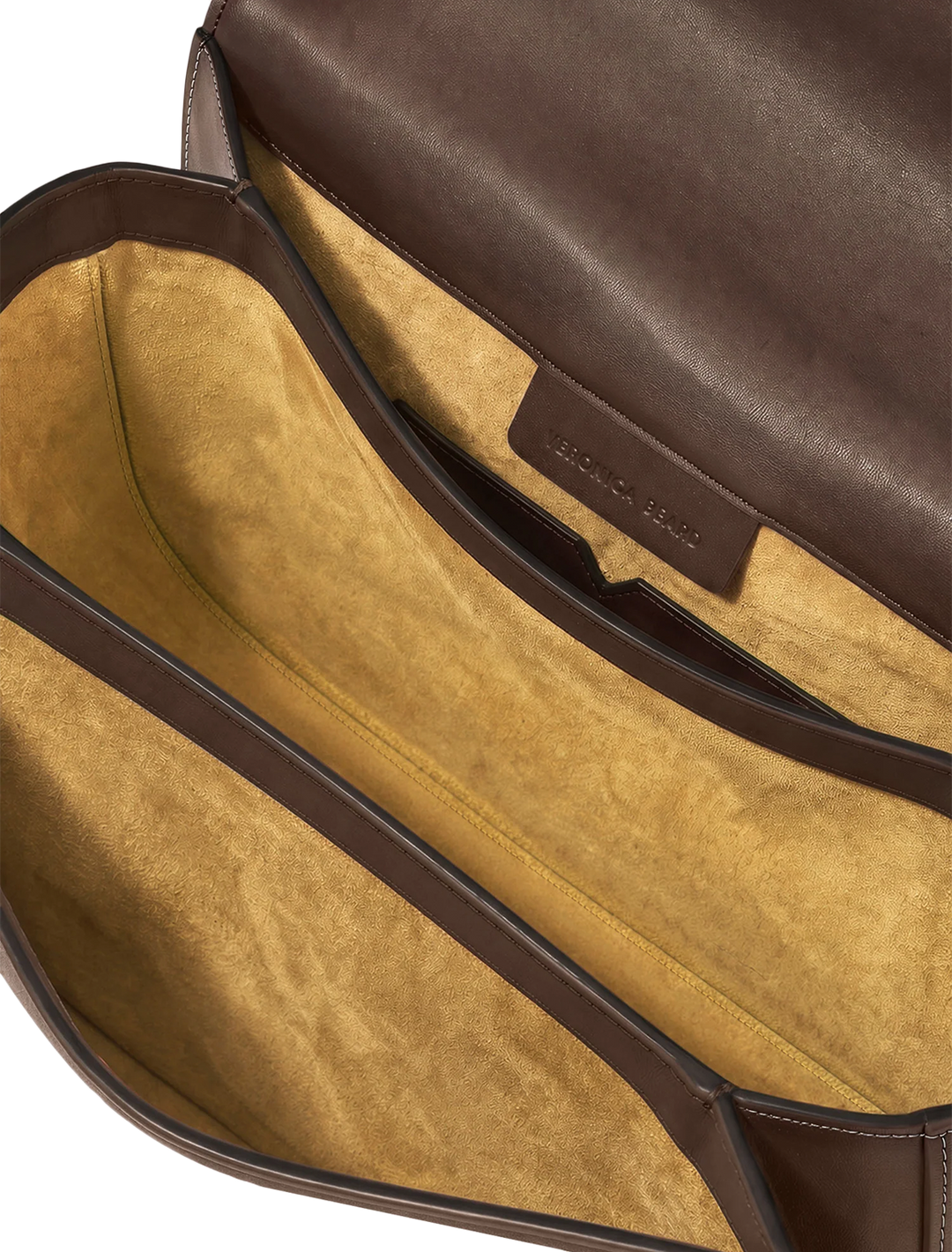 dash saddle bag in whiskey leather