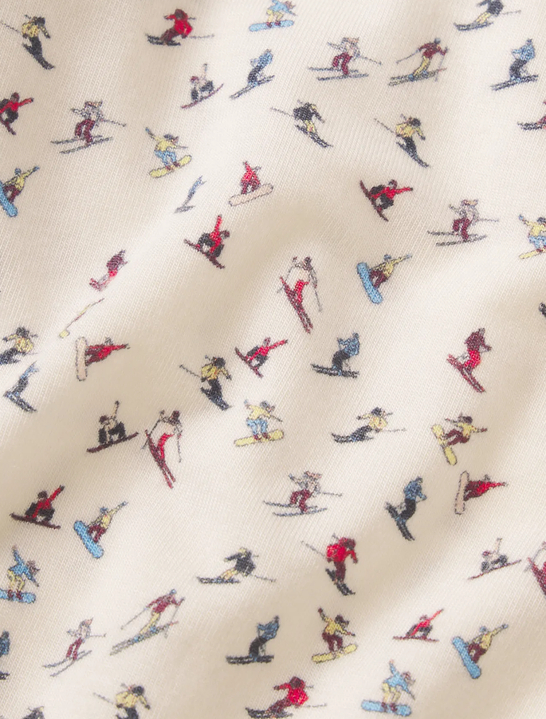 gisele pajama set in on the slopes print