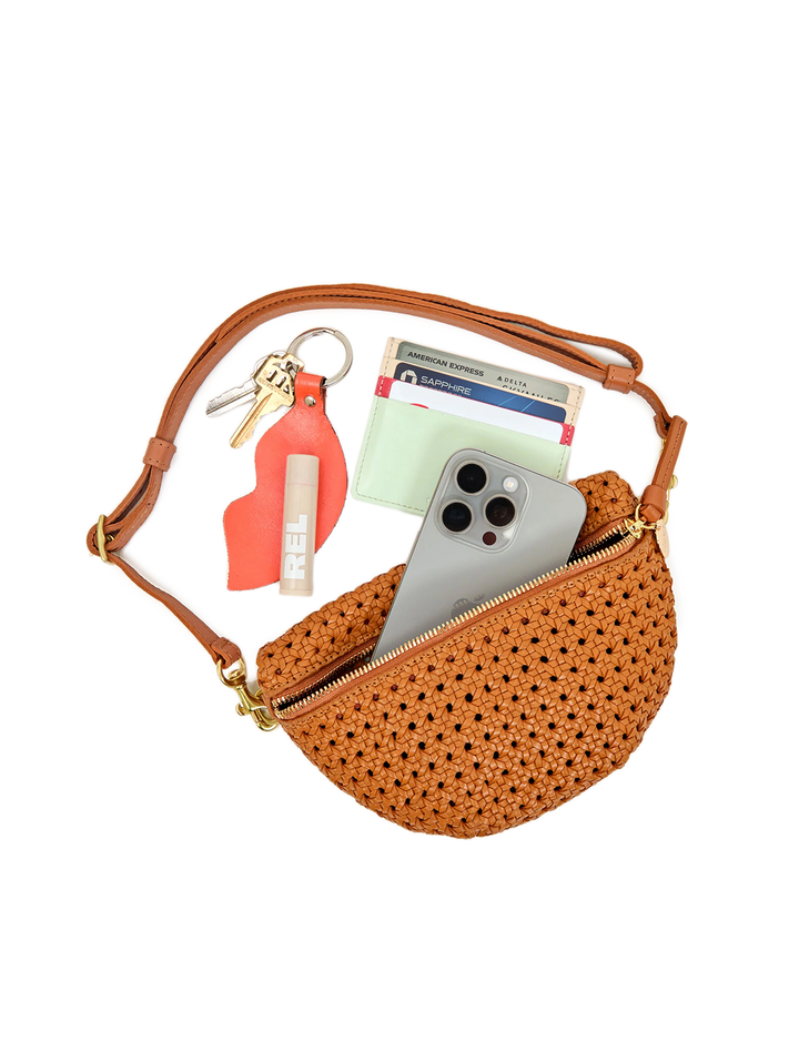 petite fanny in tan rattan