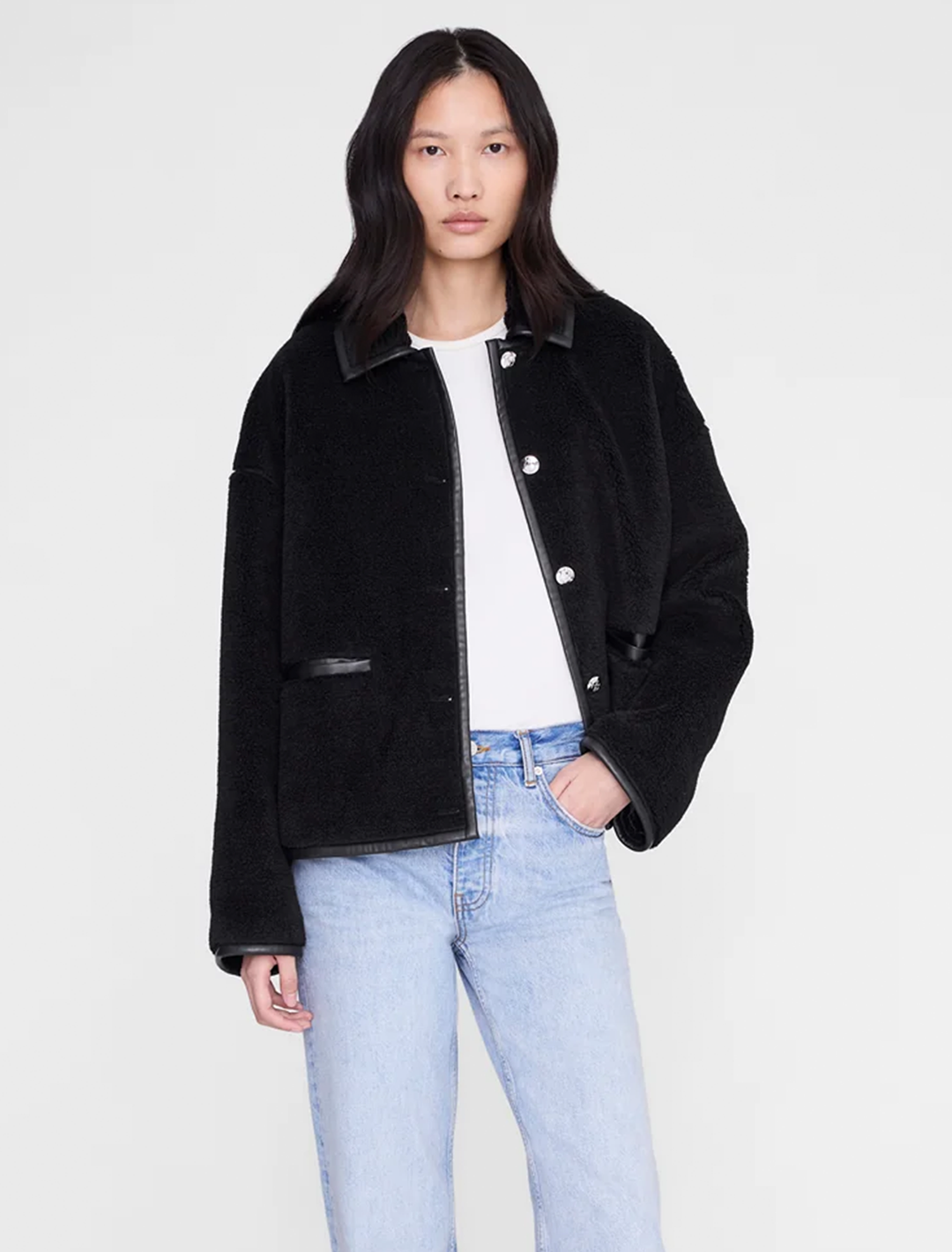 camden jacket in black