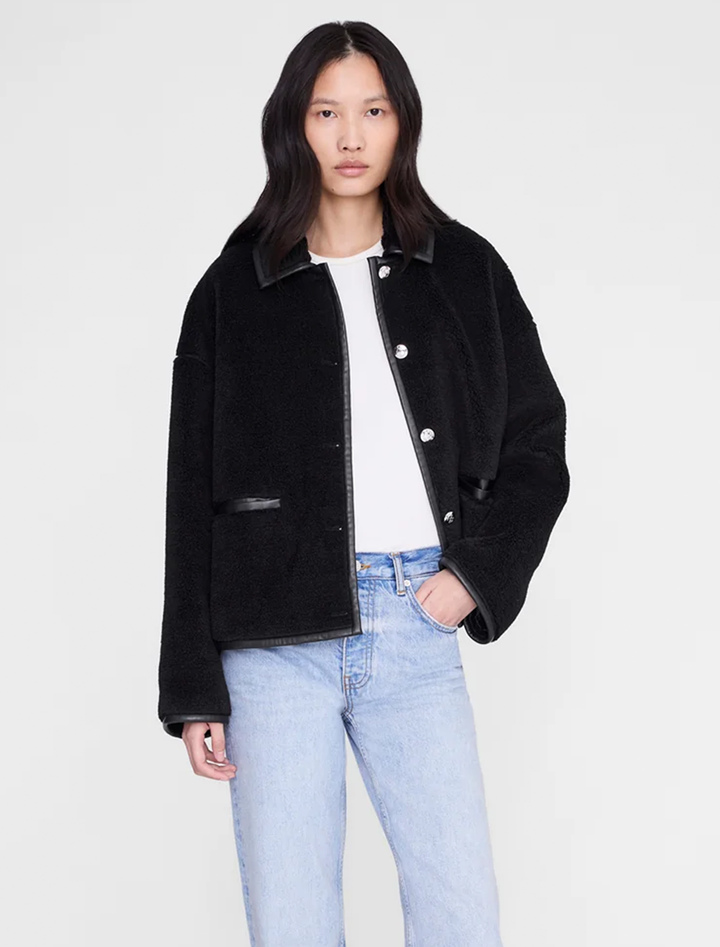 camden jacket in black