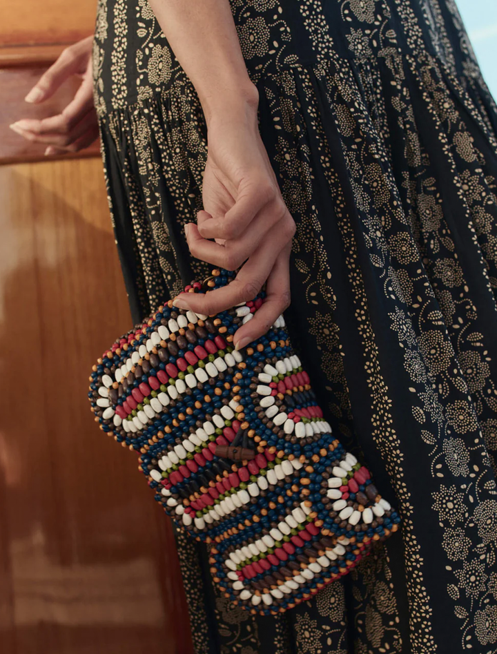 the beaded clutch