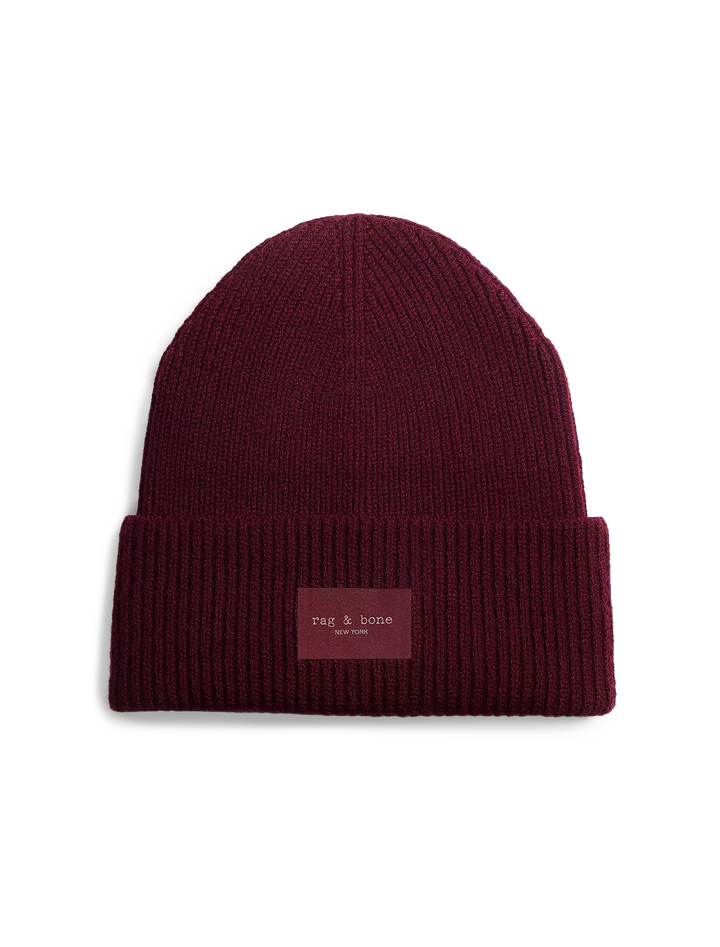blake beanie in pomegranate