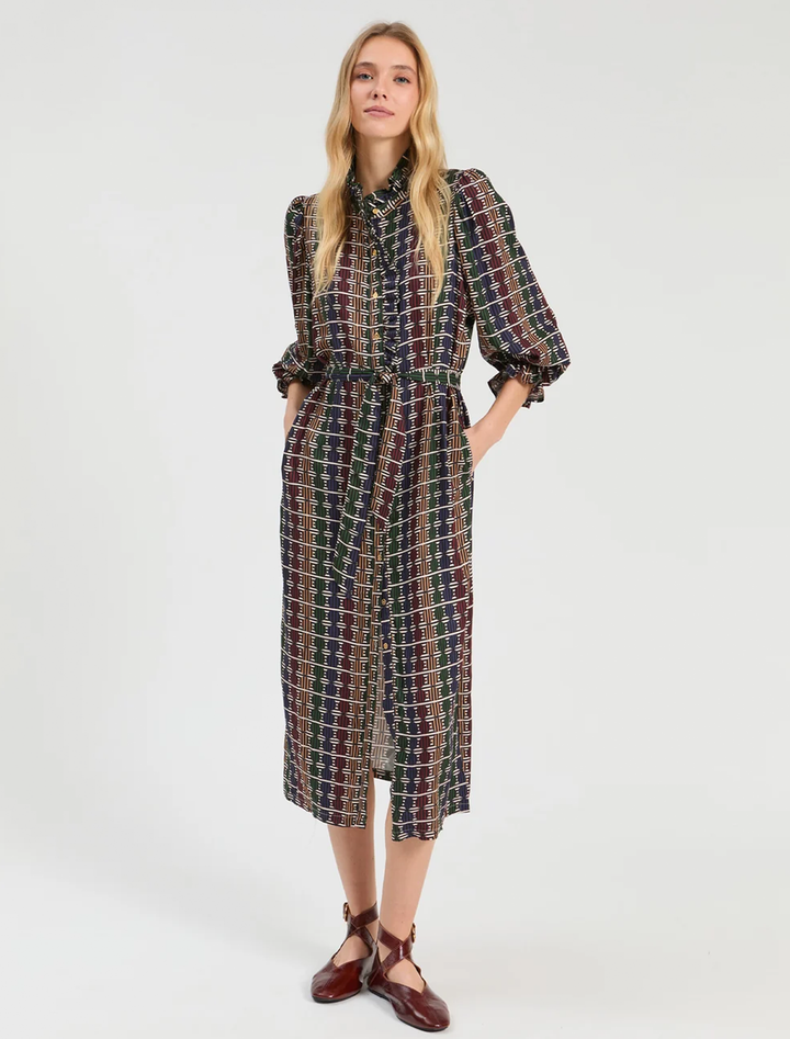 gomitas volante shirtdress
