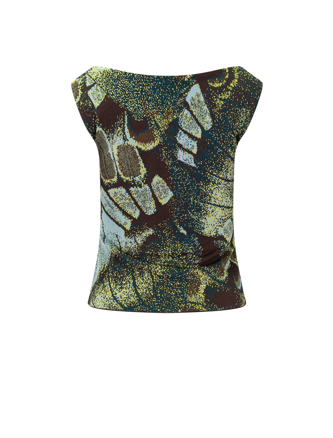 veronica top in butterfly moss