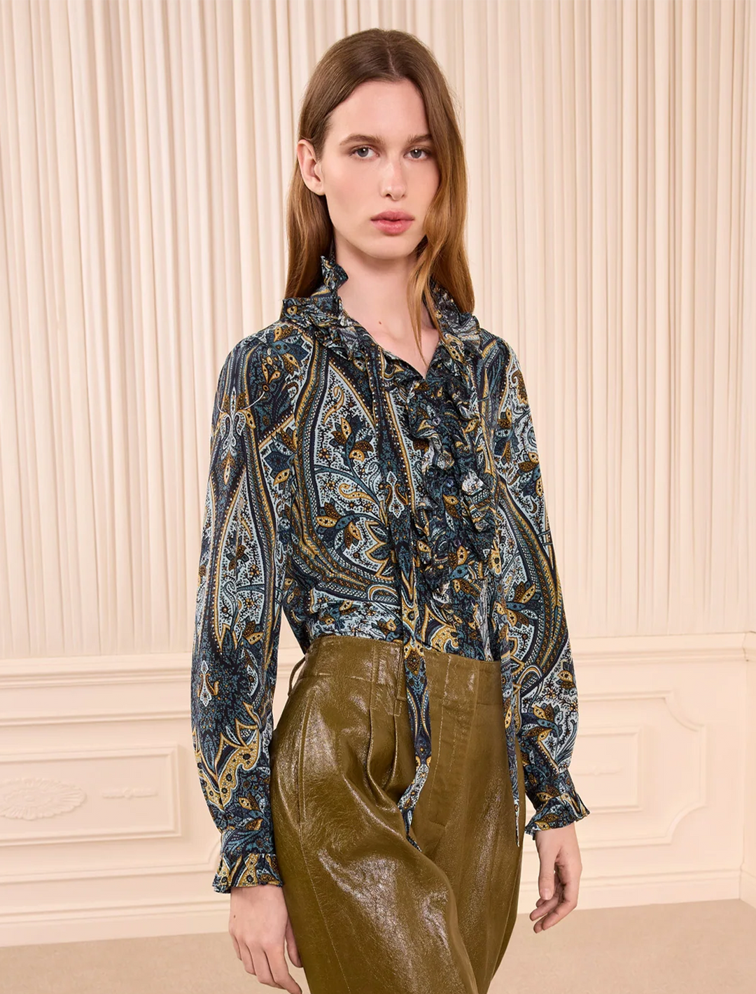 catroux silk blouse