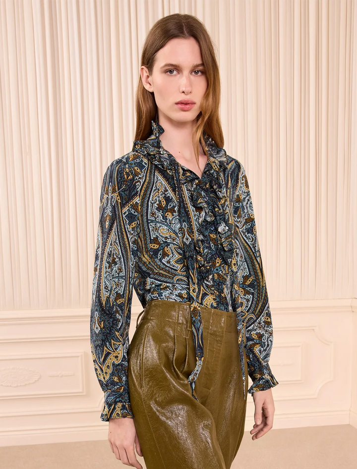 catroux silk blouse
