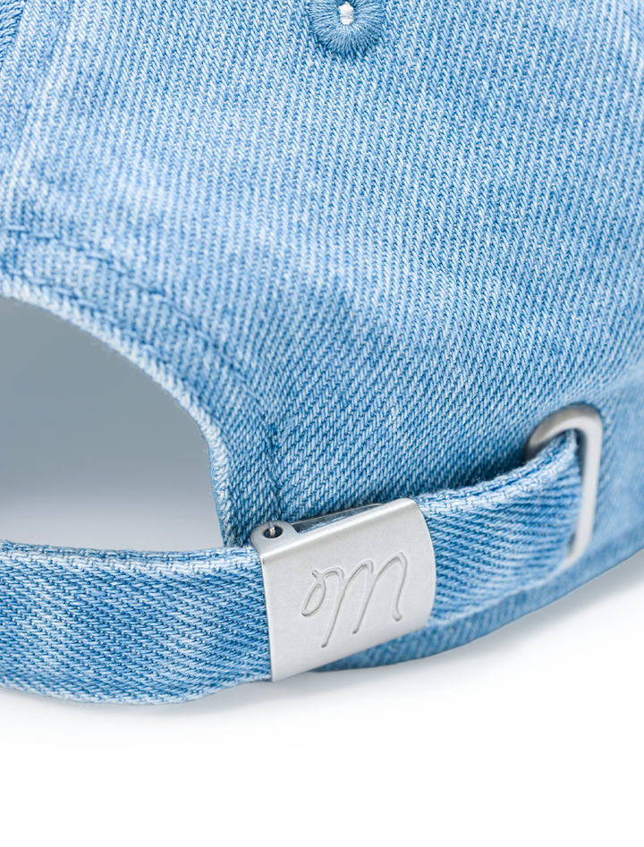 hats off cap in denim baby blue