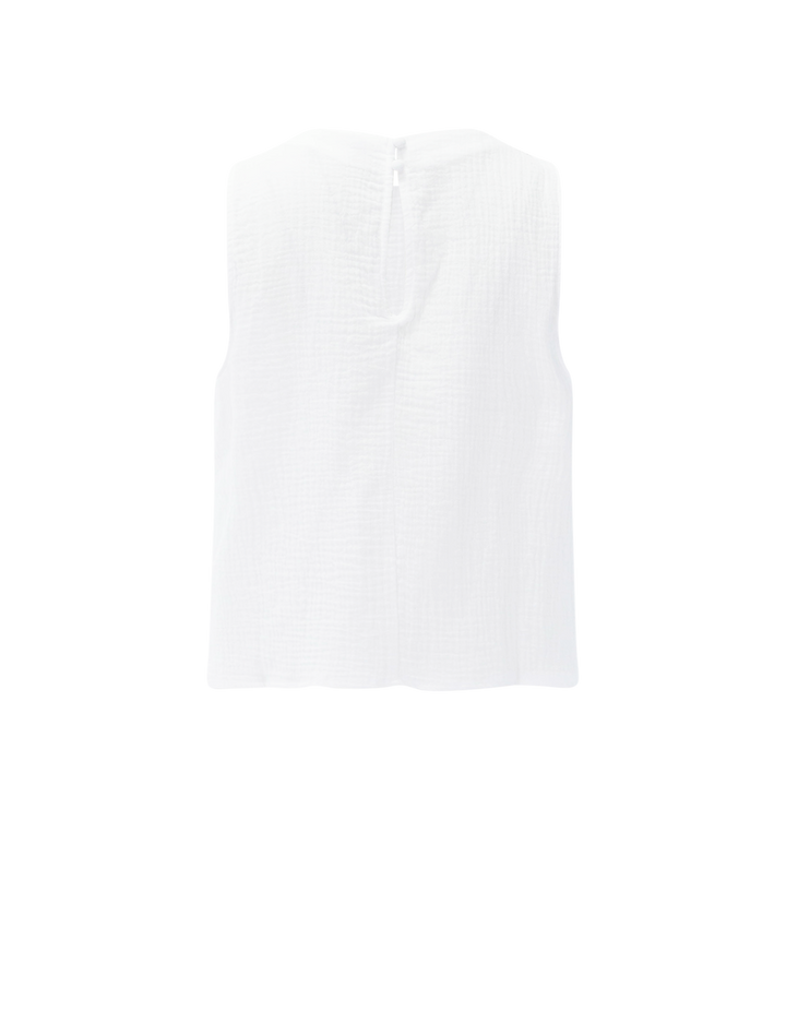 serena tank in white