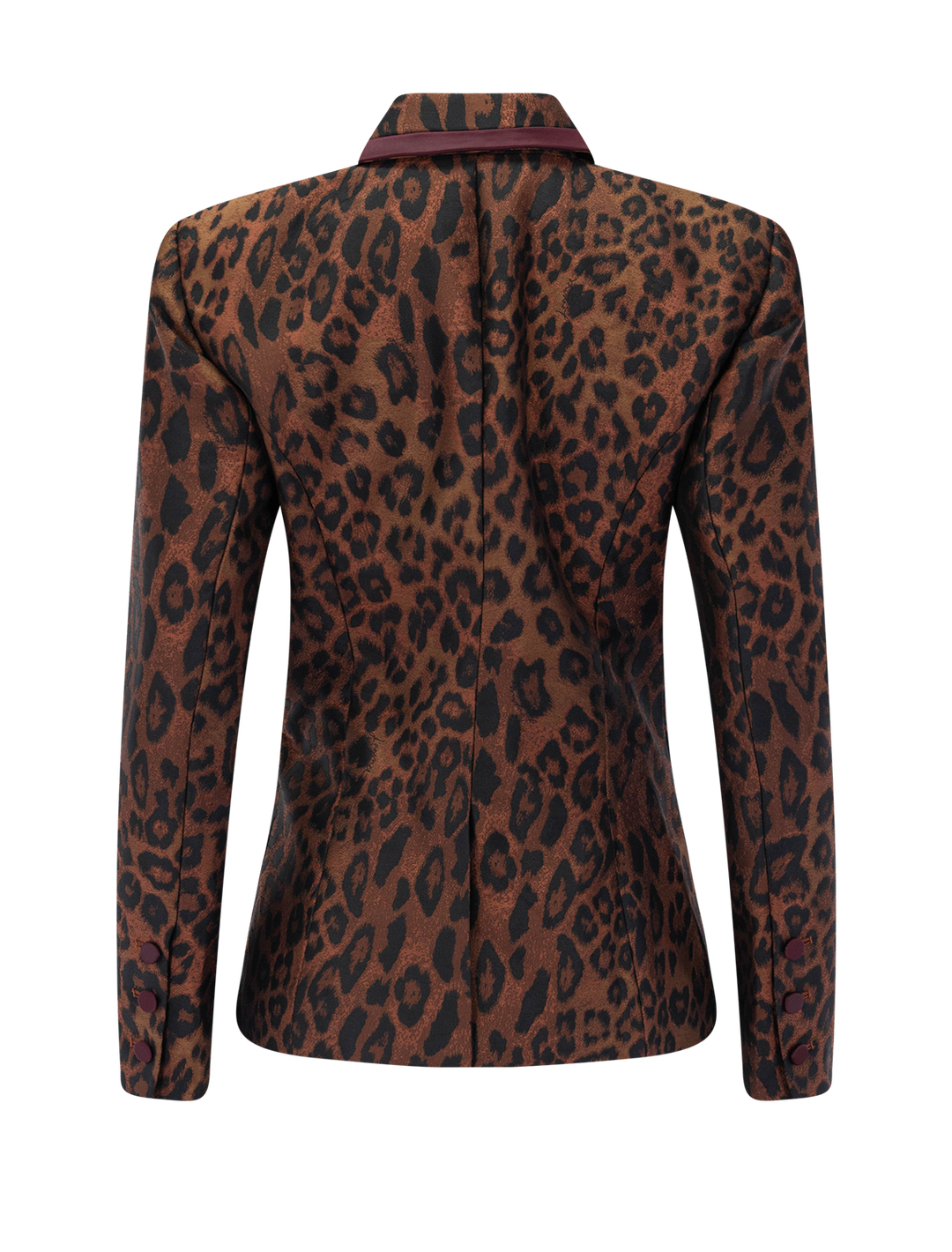 kyomi blazer in leopard