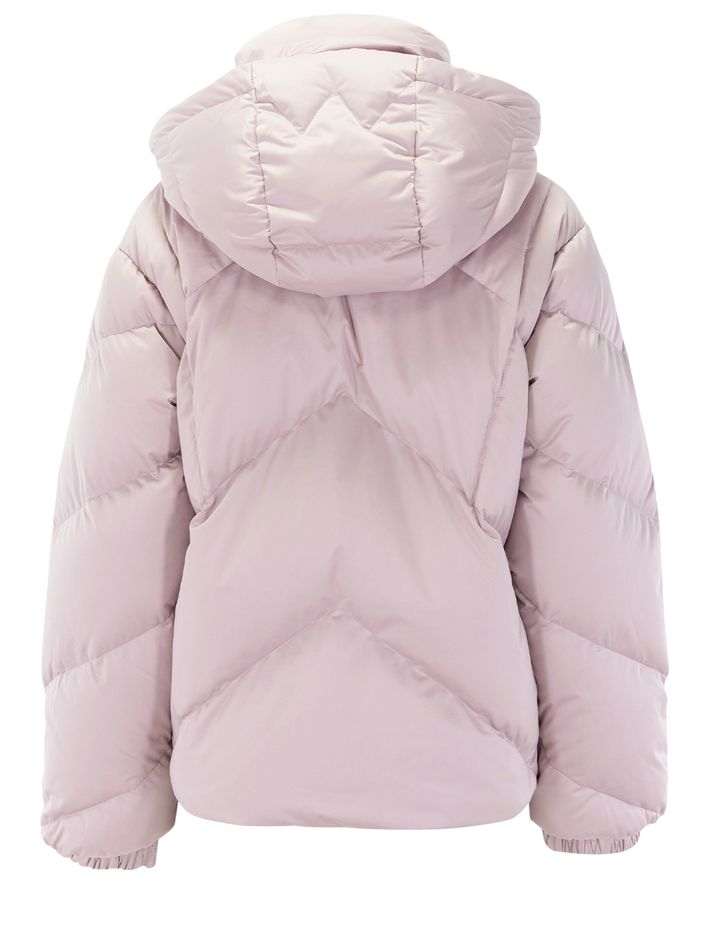 georgia down jacket in rosé