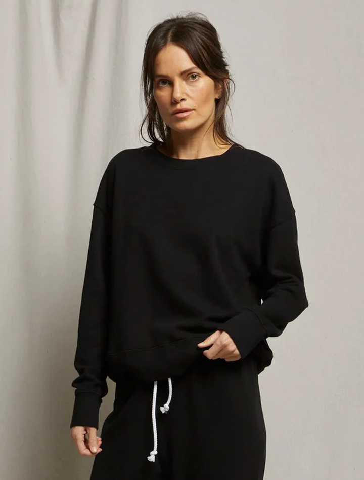 tyler sweatshirt in true black