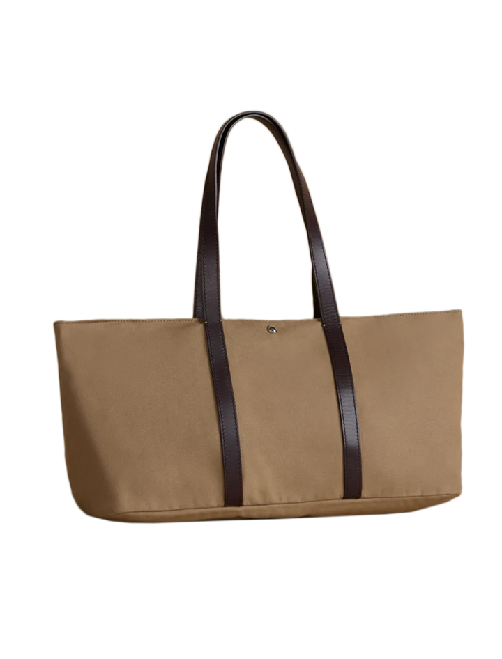 gem tote bag in tan